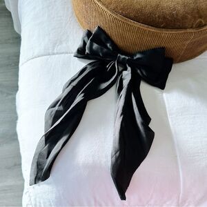 Black Anthropologie Bow